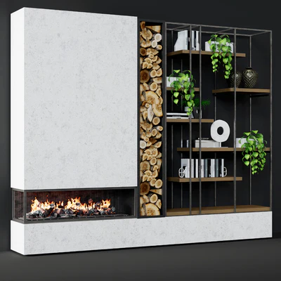 Contemporary fireplace 25 — Ver 1