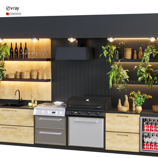 outdoor kitchen 78 — Скачать