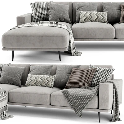 BoConcept Carlton Chaise Longue Sofa — Вид 3