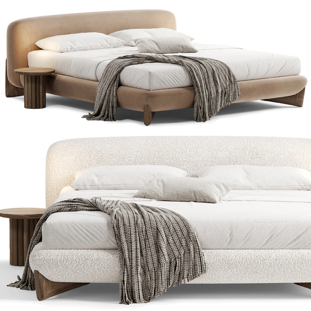 SOFTBAY Double Bed By Porada — Descargar