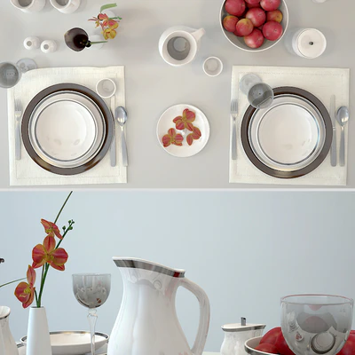 Tableware VINTAGE — Ver 2