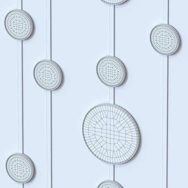 Decorative partition 015. (3 sizes, 3 materials) — Descargar