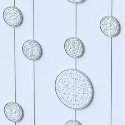 Decorative partition 015. (3 sizes, 3 materials) — Ver 4