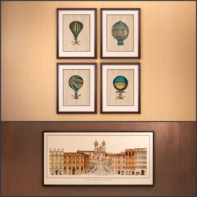 The picture in the frame: 12 Pieces (Collection 14) Architecture — Ver 2
