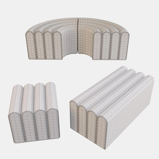 Zilio A&C ARKAD Pouf — Descargar
