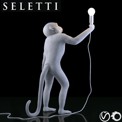 SELETTI The Monkey Lamp Standing Version — Ver 3