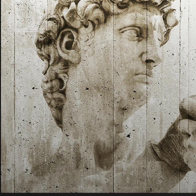 David Street Art Wall Mural, david, mural, painting, concrete, wall — Descargar