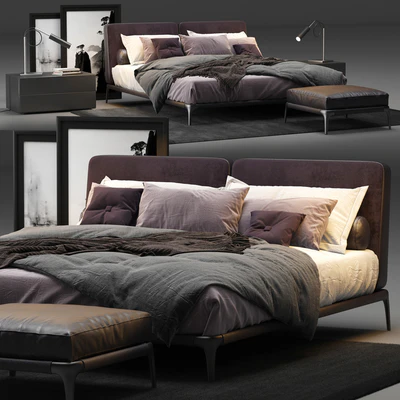 Poliform Park Uno Bed — Вид 1