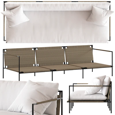 Coco Republic Malmo Outdoor Sofa — Вид 5