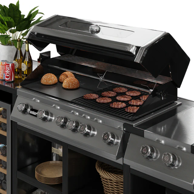 Outdoor Kitchen Garden BBQ — Descargar