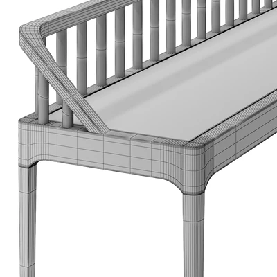 Spindle Bench By Ethnicraft — Ver 3
