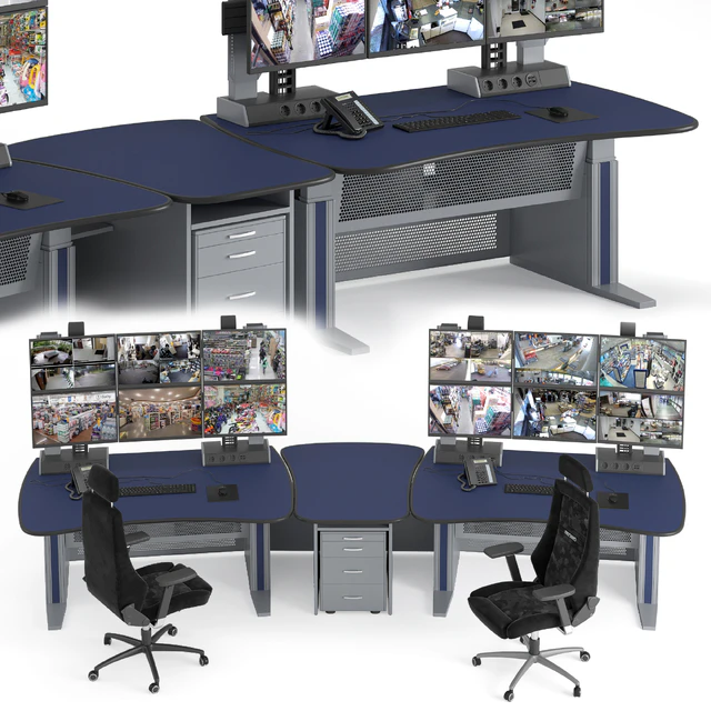 Vertiv Knurr Ergocon dispatch desk and console — Descargar