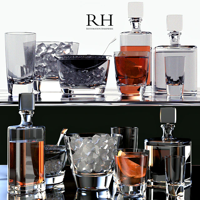Restoration Hardware Pierpont Barware Collection — Скачать