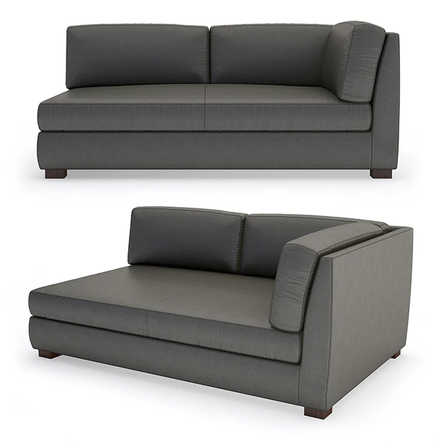 Hayden Leather Left-arm Sofa — Descargar
