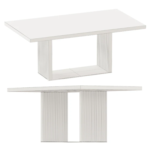 Dining table with marble top | Linkoln Cazarina — Скачать