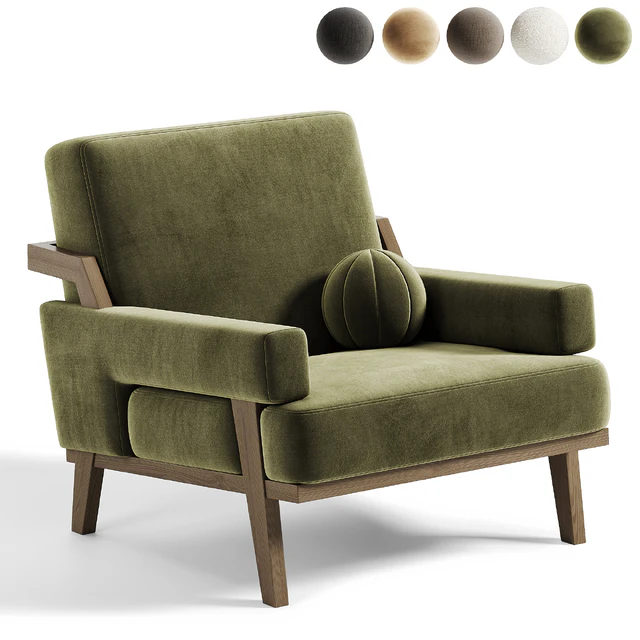 Cigar Ottoman Armchair — Descargar