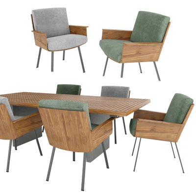 Fynn Table and Daiki Chair — Вид 3