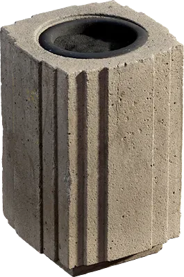 pedestal concrete ashtray 001 — Скачать
