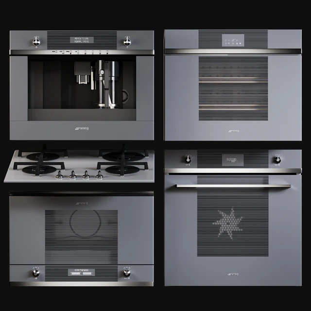 Kitchen Appliances Smeg Linea — Download