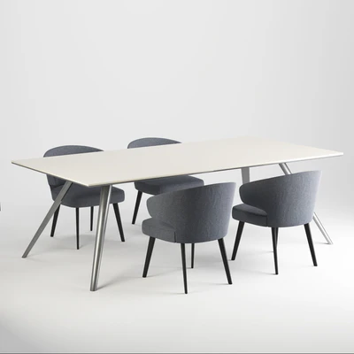 Minotti Aston &amp; Evans dinning set — Ver 2