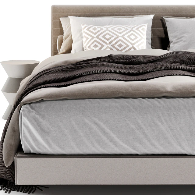 Minotti Roger Bed — Скачать