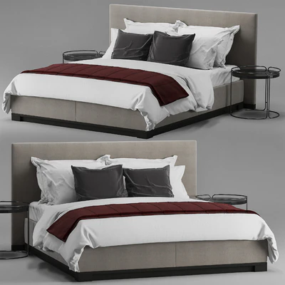 B&B italia Maxalto Bauci Ovidio bed — Ver 1