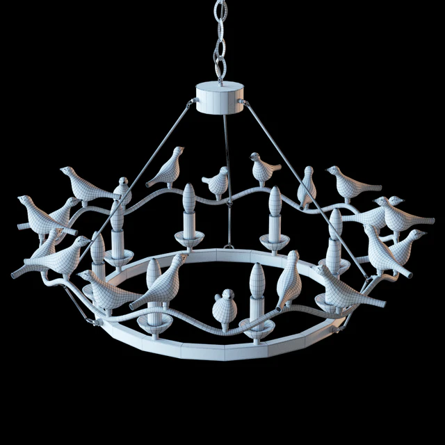 Favorite 1750-9P Chandelier Pajaritos — Descargar