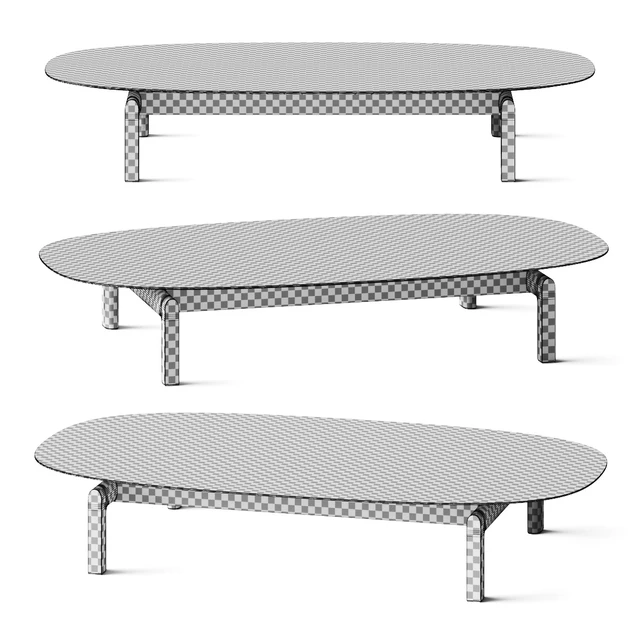 Porada Quay Ovale Coffee Tables — Скачать