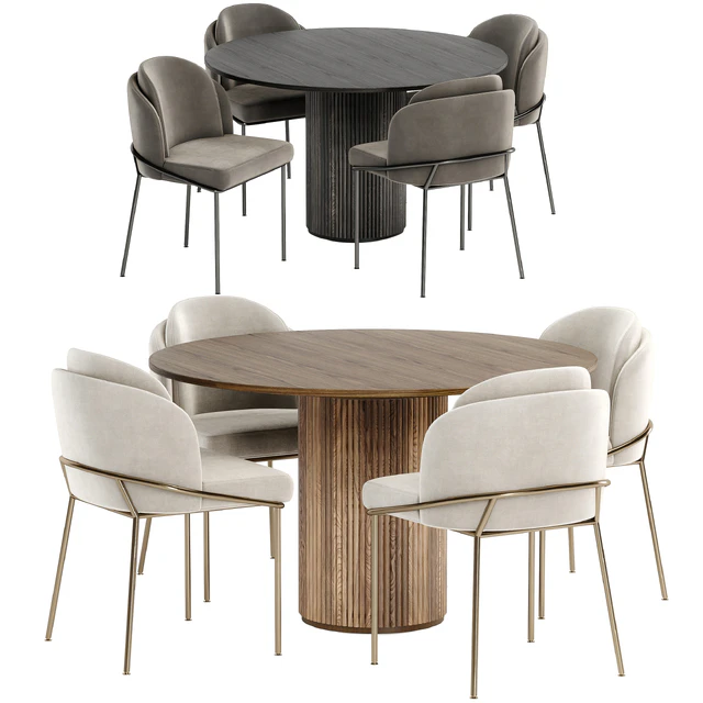 Angelo chairs with Palais Royal dining table — Download