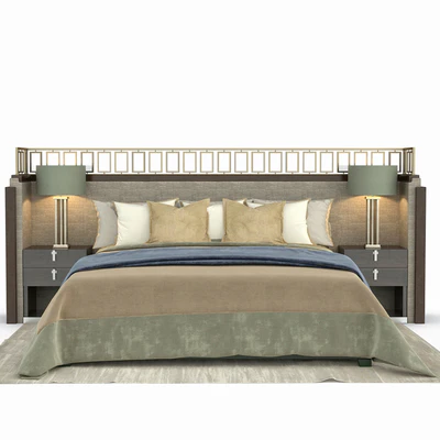 A bed in a modern style / Bed — Ver 2