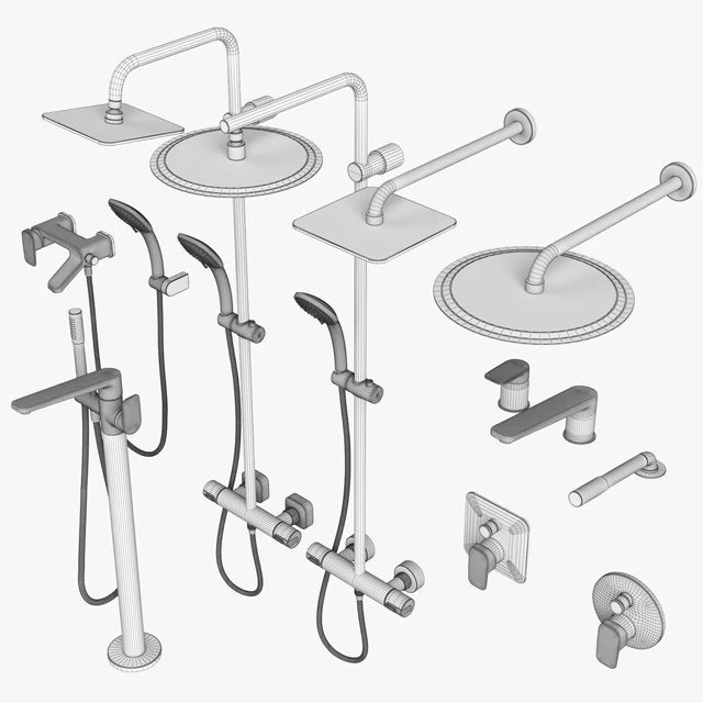Смесители и душевые системы IDEAL standard set 127 — Скачать