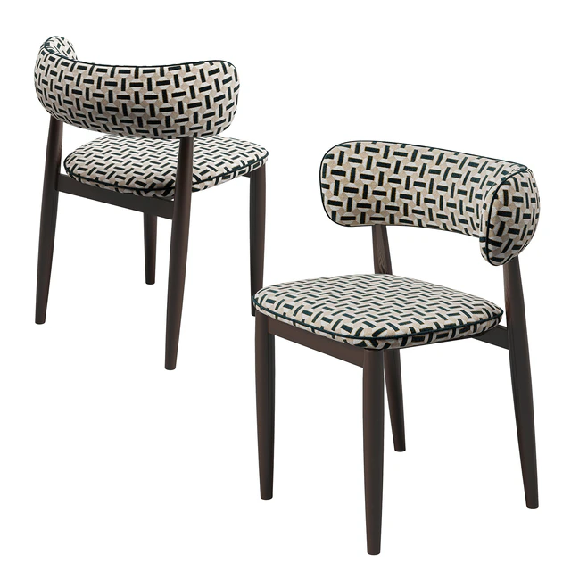 Fendi Casa Icaro table & Virgola Chair — Скачать