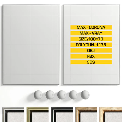 Plaster Two Photo Frame D-628 — Вид 4