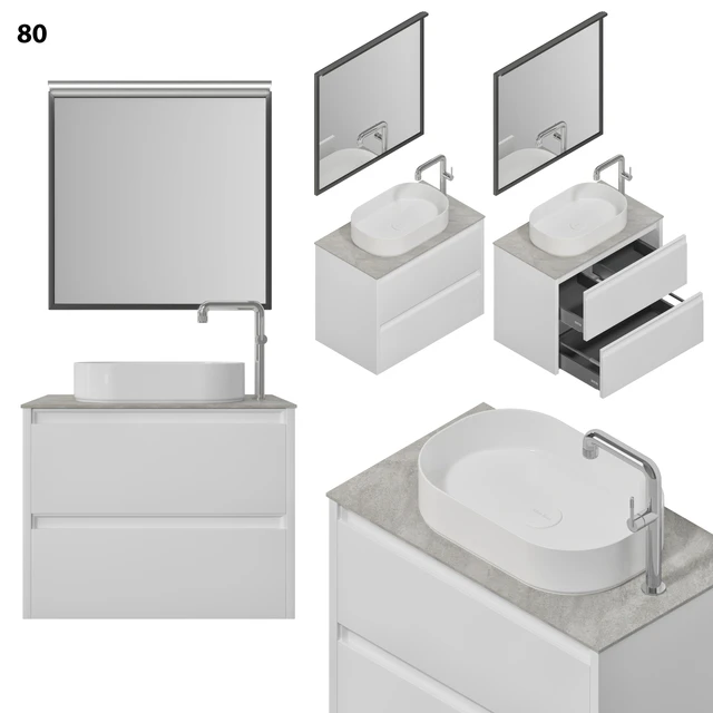 Allen Brau Fantasy 80/100/120 two drawers — Descargar