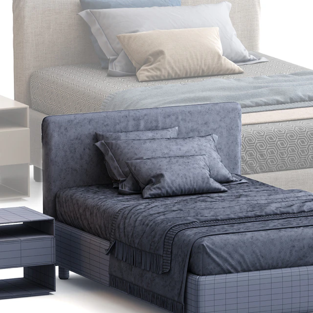 Flou bed notturno — Download