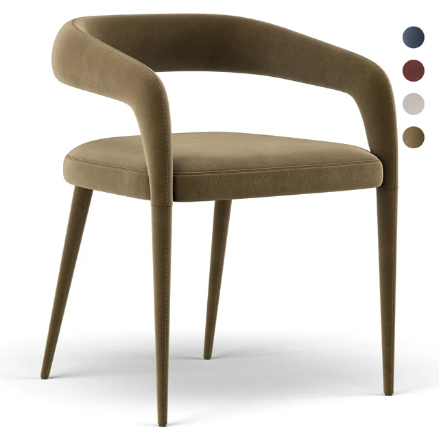 Lisette Gray Dining Chair — Descargar