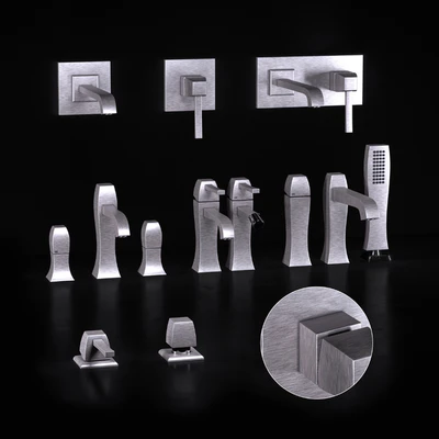 Gessi Mimi mixers for sink and bath — Ver 1