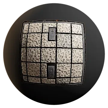 concrete manhole cover 006 — Descargar