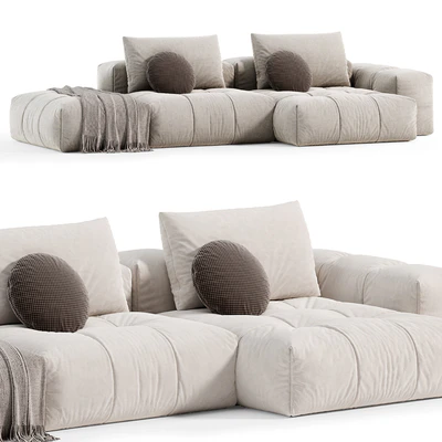 Modern Modular L-Shape Sofa by Litfad, диваны — Вид 5