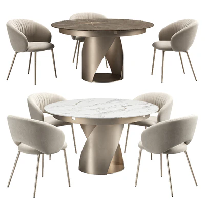 Calligaris Anime & Cyclone Dining Set — Вид 1