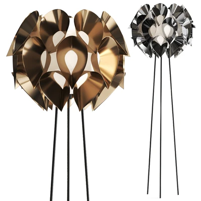 Flora Pewter by Slamp Floor Lamp — Вид 1