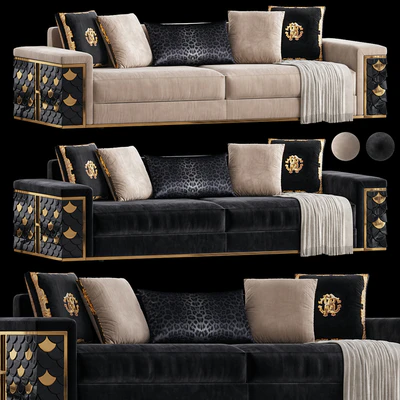 Prens metal sofa — Ver 4