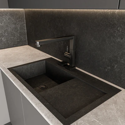 Kitchen Modern - Gray and Black 46 — Вид 2