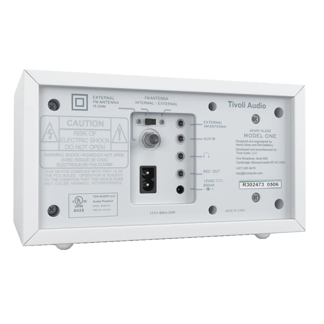 Tivoli Audion model ONE grey and white version — Descargar
