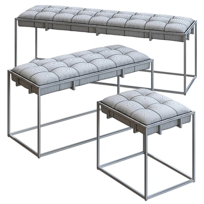 KELLEN UPHOLSTERED BENCH — Ver 5