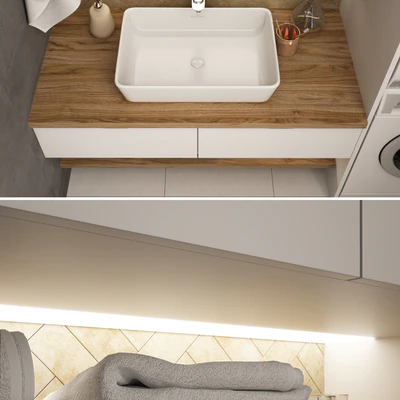Bathroom Furniture I Мебель для ванной комнаты 05 — Вид 3