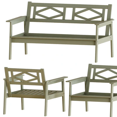 Ikea Bondholmen Table and Chairs Set 2 — Вид 3