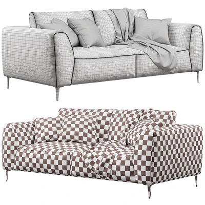 Chateau dAx - Dudy (2-seat fabric sofa) — Ver 3