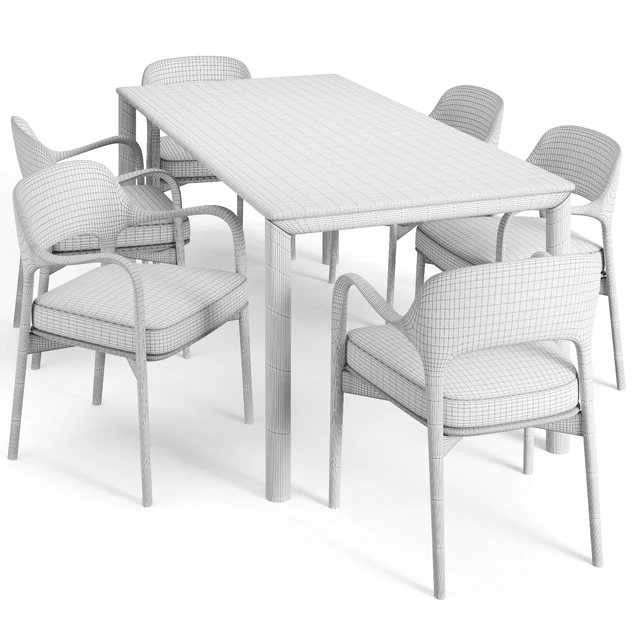 Artisan Neva table and Porada Ella chair — Скачать