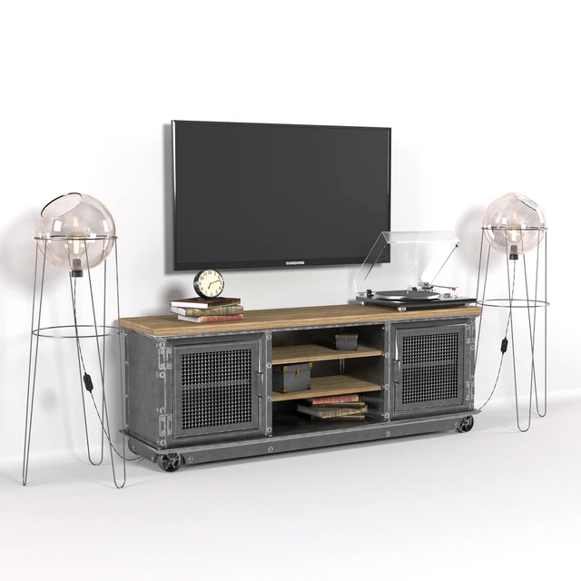TV stand in loft style — Download